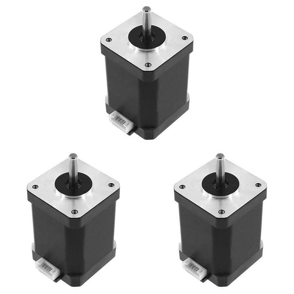 3X High Torque Nema 17 Bipolar STEPPER MOTOR 92Oz.In/65Ncm 2.1 A Extruder Motor