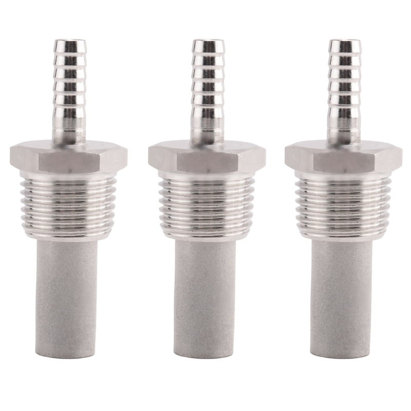 3X Home Brewing Inline Oxygenation Diffusion Stone Aeration Stone 1/2 ...