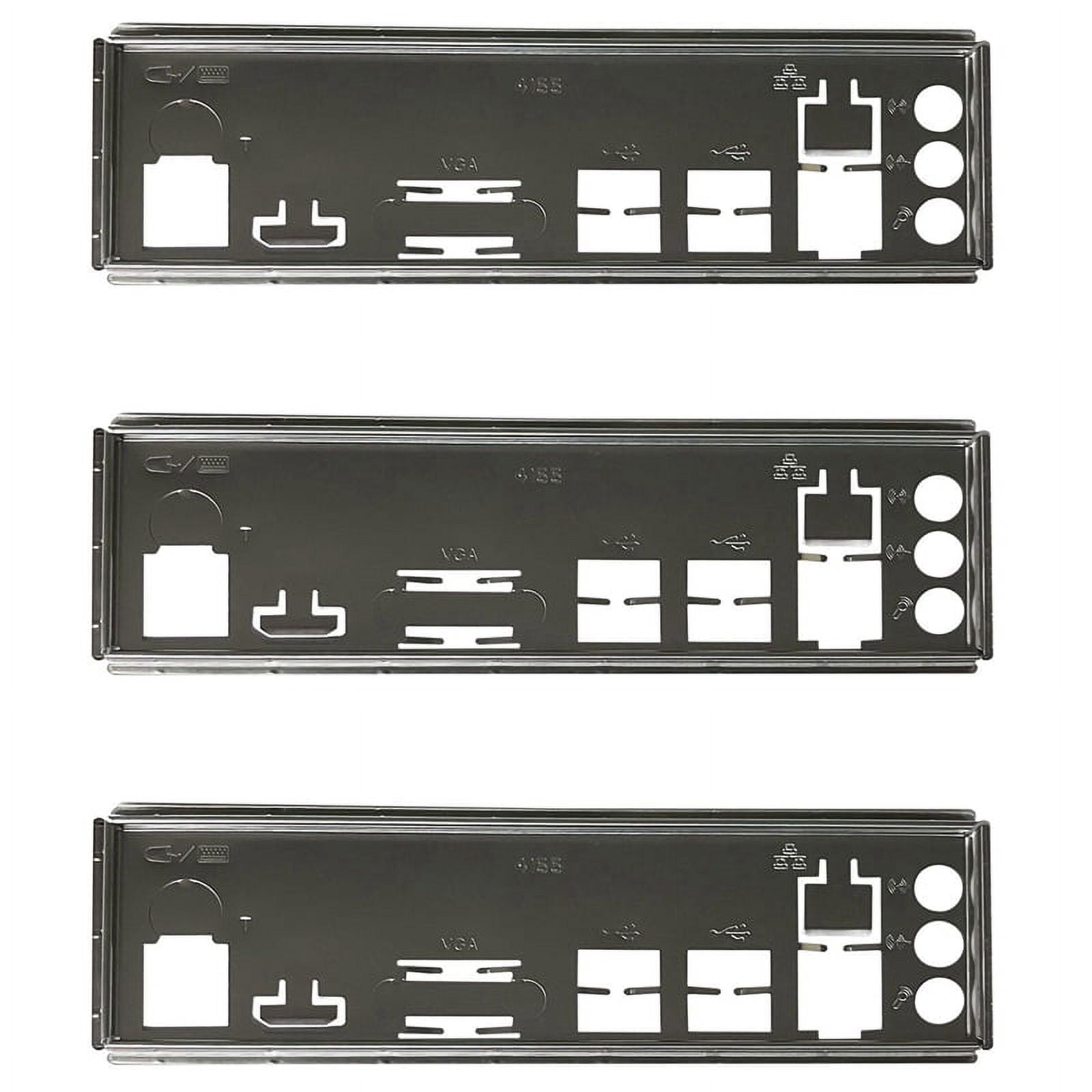 3X I/O Shield Back Plate for B250C B75 12USB B75 8USB Mining ...