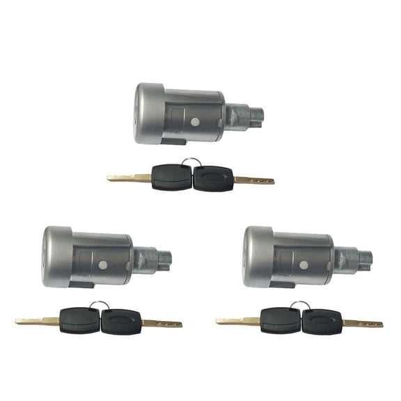 3X Ignition Lock Ignition Switch with 6 Keys Kits for Transit Custom Transit MK8 1926227