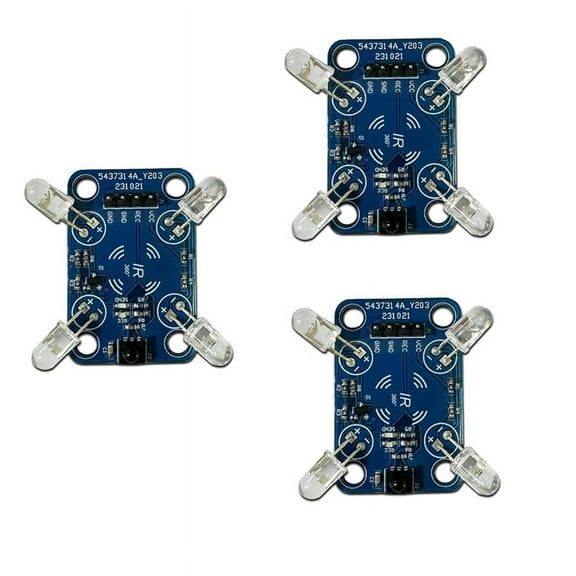 3X Infrared Transmitter-Receiver 360 Infrared Signal Transmission Without Dead Angle Multi-Functional Convenient Module