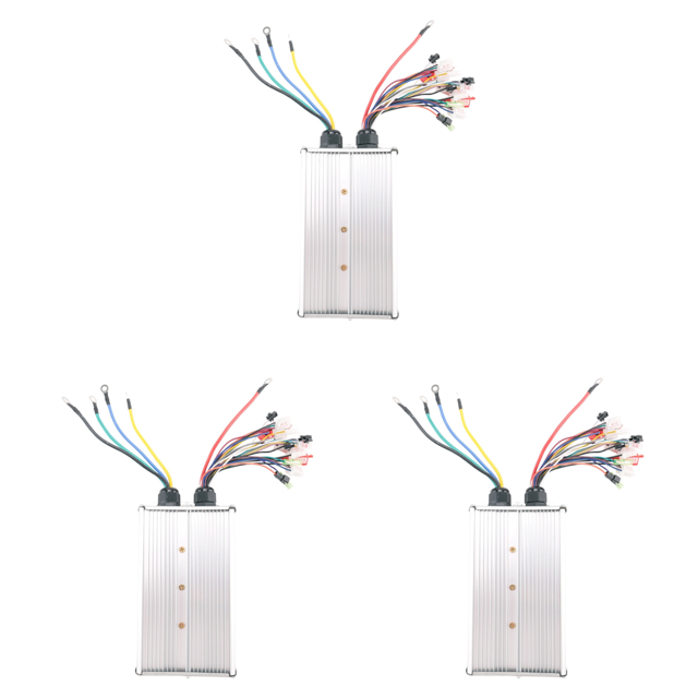 3X Intelligent Brushless Controller 48V 60V 72V 84V 3000W EBike
