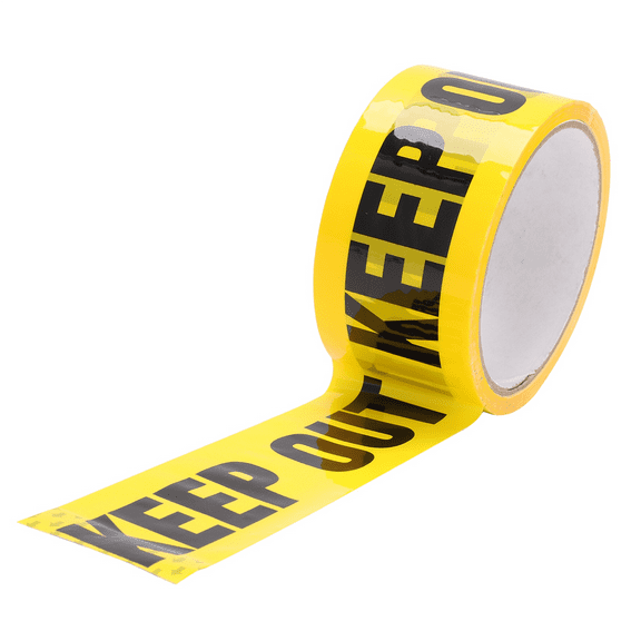 3X KEEP OUT Barricades Tape 25 M Construction Site Packing to Secure Place Pickup!