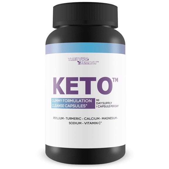 3X Keto Gummy Formulation Cleanse Capsules 90 Day Supply 1 Capsule Per Day - Help Detox Cleanse Waste & Toxins with Keto Apple Cider Vinegar Cleanse - Contains Calcium, Magnesium, Psyllium Cleanse