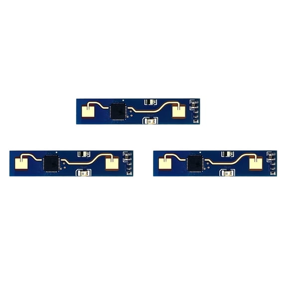 3X LD2410B 24GHz Radar Smart Human Presence Sensing Module with BT 5V LD2420 Millimeter Wave Motion Switch Sensor,3 x Module,Blue