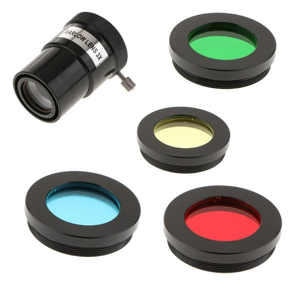 3X Lens Eyepiece Color Filter Set