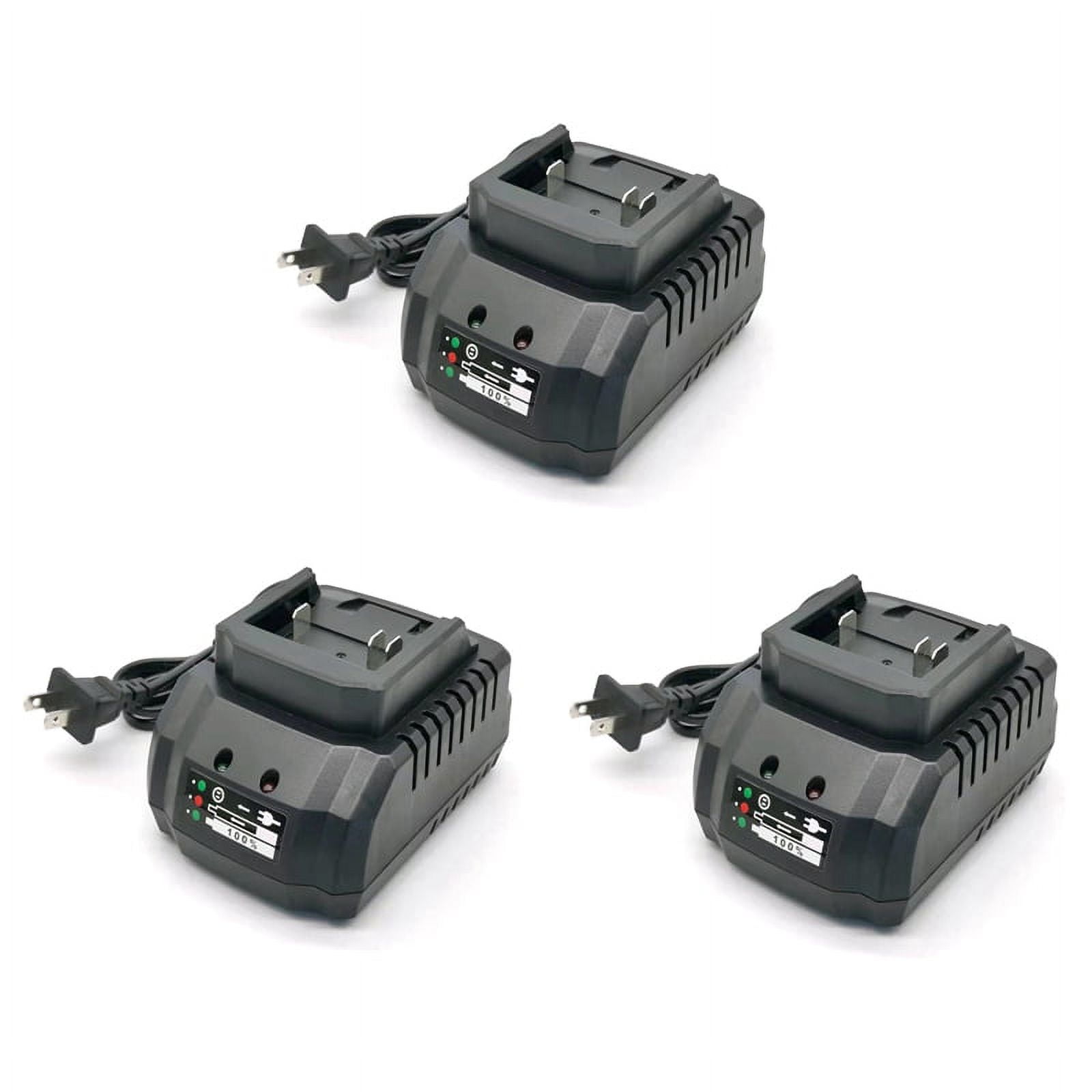 Lithium Ion Battery Chicago Electric Drill Charger 3X Lithium Battery