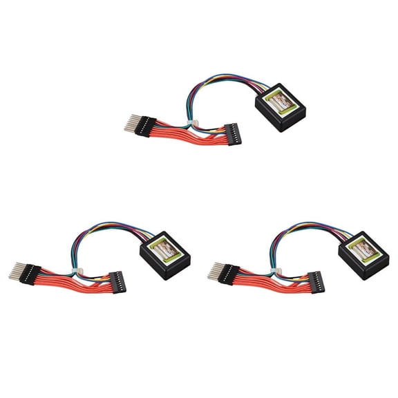 3X MB CAN Filter 12 in 1 for W222 W205 W217 W253 W447,3 x MB CAN Filter,black