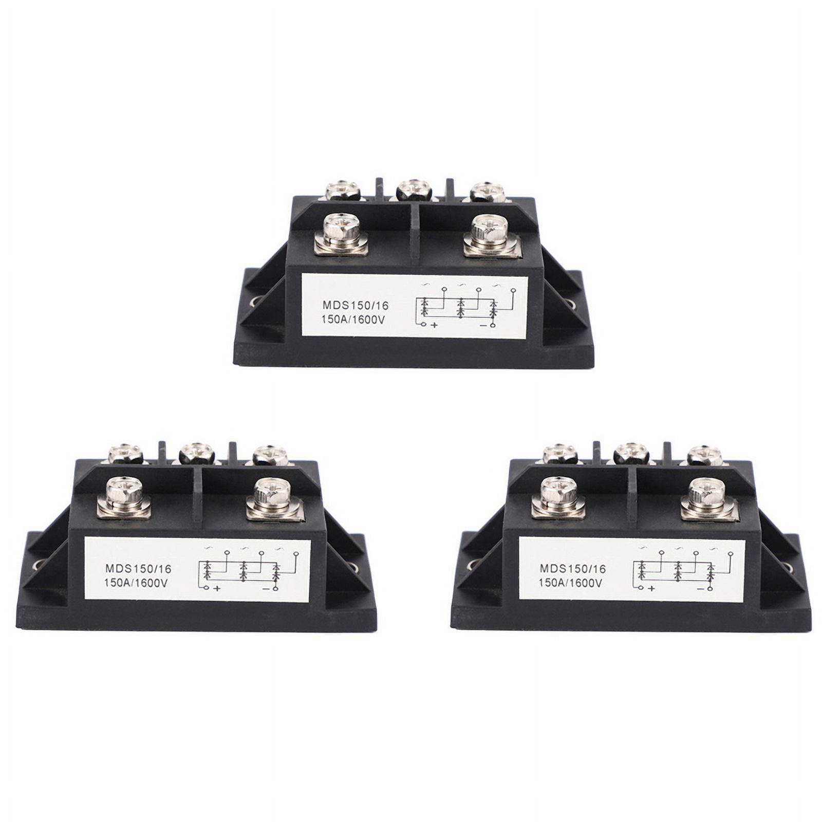 3X MDS150A 3Phase Diode Bridge Rectifier 150A Amp 1600V Copper 150
