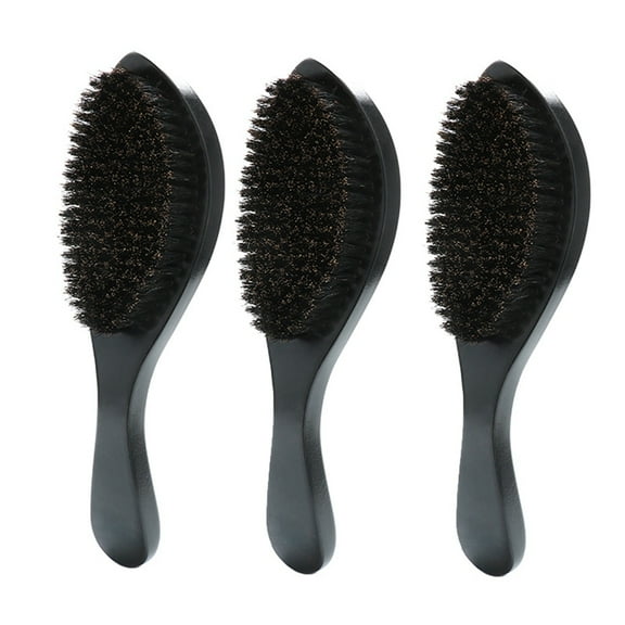 3X Magic Wave Brush Curved Wave Brush Soft and Wild Boar