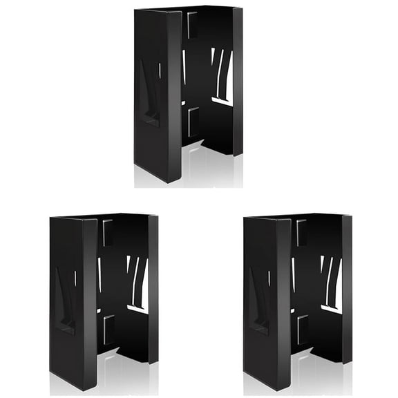3X Magnetic Glove Box Holder, Tissue Dispenser, Holds Boxes of Gloves, Towels, Wipes and Tissues, for Wall Mounting