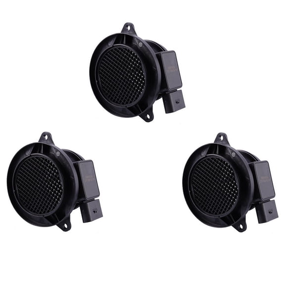 3X Mass Air Flow Sensor Meter for W203 Cl203 S203 C209 A209 W211 S211 R171 5Wk9638 5Wk9638Z 2710940248,3 x car air flow sensor,Black