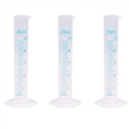 3X Measuring Cylinder Plastic Graduated Tube Tool for Lab(25Ml