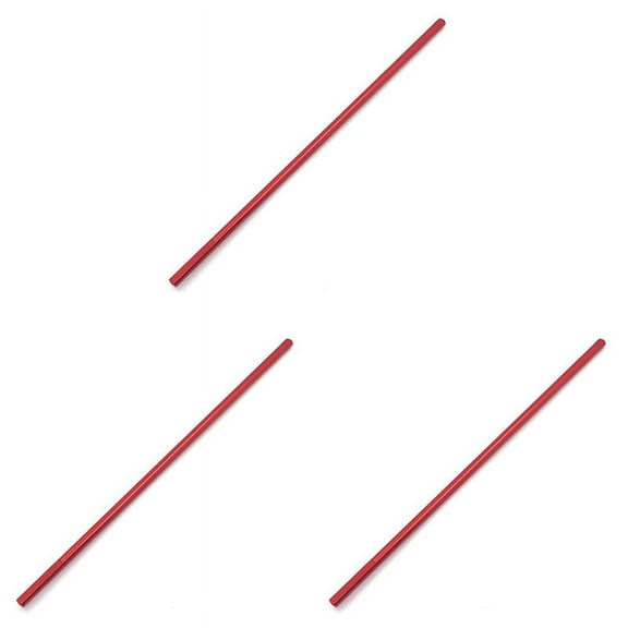 3X Metal Central Drive Shaft Upgrade Accessories for 124019 124018 1/12 RC Car Spare Parts,Red