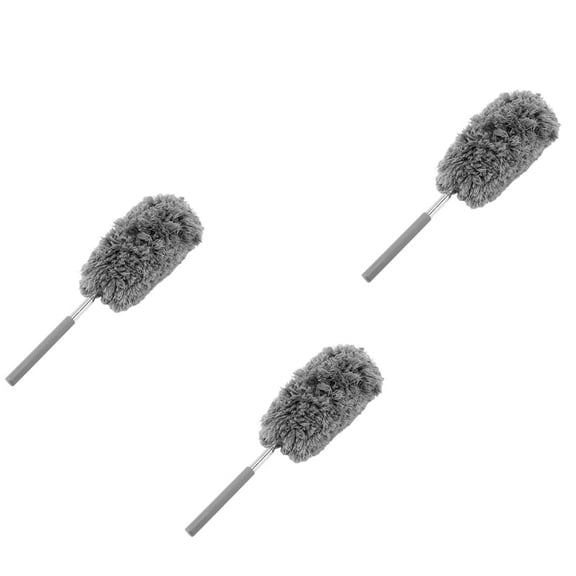 3X Microfiber Dusting Retractable Household Cleaner Duster Car Sweeper From the Dust Brush