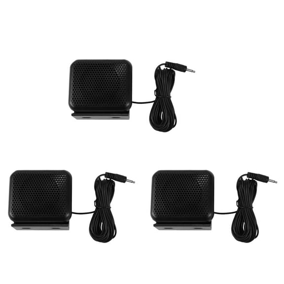 3X Mini External Speaker -100 for for for ICOM for Ham Radio CB Hf Transceiver