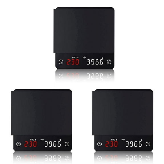 3X Mini Smart Kitchen Scale Weighing Precision Digital Coffee Scale Espresso with