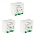 thumbnail image 1 of 3X Mini Smart WiFi Relay Switch, DIY Timer Light Switch Module Smart Life/Tuya Application, Wireless Remote Control,3 x smart relay, 1 of 4