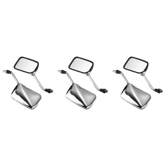 3X Motorcycle Handlebar Rear View Side Mirror Rearview Mirrors for  CB400 VTEC 1 2 3 4 CB-1 VTR250 CB VTR 400 CB750