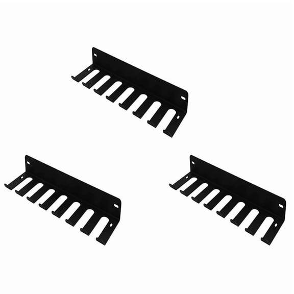3X Multi-Purpose Gym Storage Rack,Hook Heavy-Duty Steel Gym Organizer Wall Mount Hanger for Home and Pro 17 Inches
