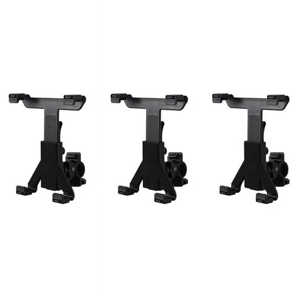 3X Music Microphone Stand Holder Mount for 3 Inch-7 Inch Tablet 2 3 5 Tab 7,3 x Stand Holder Mount For 7 inch-10 inch Tablet.,black
