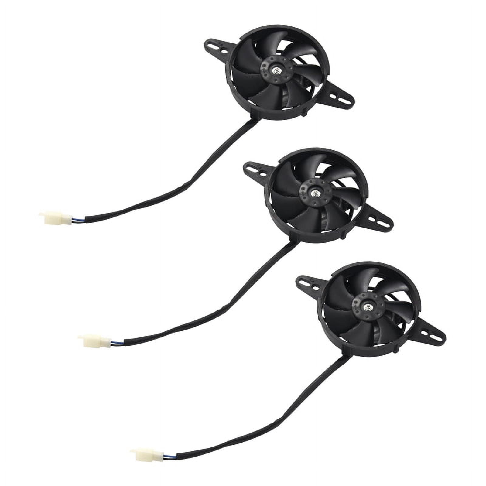 3X Water Cooler New Electric Radiator Cooling Fan for Chinese Atv Quad ...
