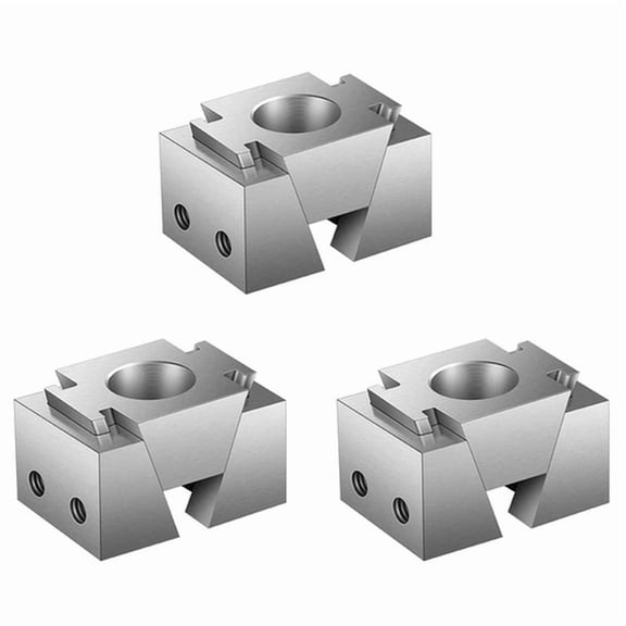 3X Ok Fixture Wedge M8 Expansion Machine Tabletop Adjustable Side Fixed Clamp Sculpture Carving Tool Model Figures