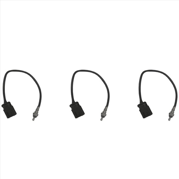 3X Oxygen Sensor Probe O2 Motor Oxygen Sensor for Gas Sensor BN251 TNT25 TNT250 / BN TNT 25 250 251,3 x oxygen sensor,Black