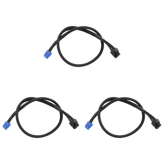 3X PCIe 8 PIN to 6+2 PIN PCIE PCI-E POWER Modular Cable for Type 3 TXM Series Modular Power, 60cm