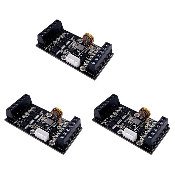 3X PLC Industrial Control Board PLC Module FX1N-10MT Analog Input