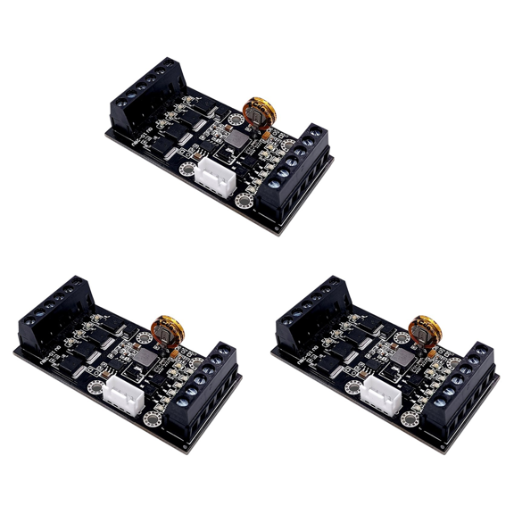 3X PLC Industrial Control Board PLC Module FX1N-10MT Analog Input