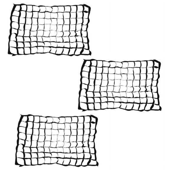 3X Photography Honeycomb Grid for 50x70cm / 20x28Inch Umbrella Softbox Studio Strobe Umbrella Softbox