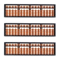 thumbnail image 1 of 3X Plastic Abacus Arithmetic Abacus Kids Calculation Tool 17 Digits, 1 of 8