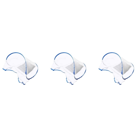 3X Portable Mosquito Head Net Foldable -Up Travel Mosquito Net for Bed Free Installation-Medium Size
