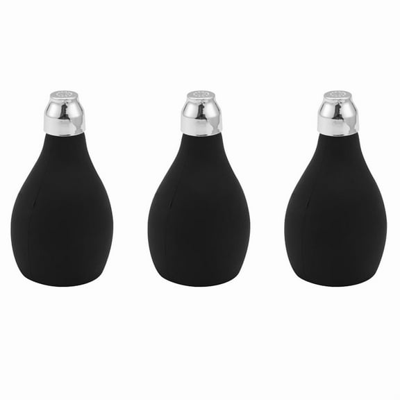 3X Powder Bottle, Refillable Silicone Powder Dispenser Empty Powder Container for Barber, Powder Sprayer