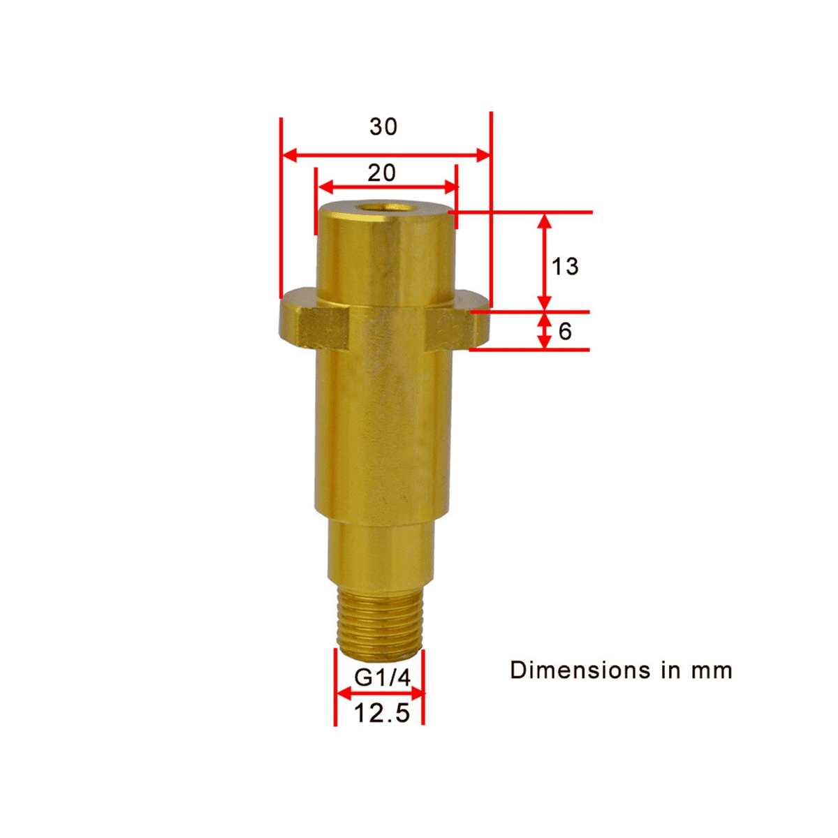 3X Pressure Washer Snow Foam Nozzle Adjustable Foam Cannon Generator