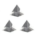 thumbnail image 1 of 3X Prism Optical Glass Pyramid 40mm High Rectangular Polyhedron Suitable for Teaching Experiments, 1 of 7