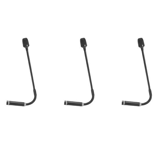 3X Professional Dynamic DJ Microphone for Mixer Dedicated Disc Shouting Microfone KTV Bar Gooseneck DJ Mic