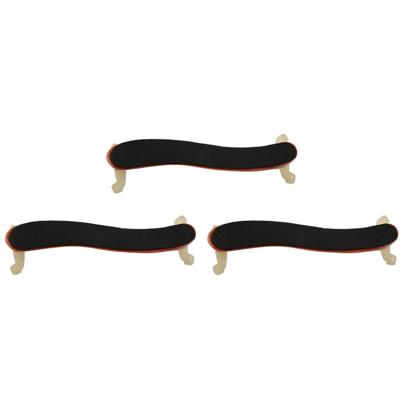 3X Professional Maple Wood Violin Shoulder Rest Adjustable 3/4 4/4 Size