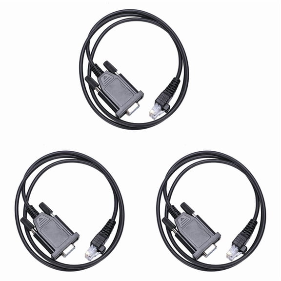 3X Programming Cable Radius Maxtrac GM300 M1225 CDM CDM1250 CM200 CM300