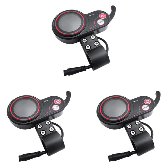 QS-S4 36V-60V Écran LCD Accélérateur Au Pouce + Clé De Verro