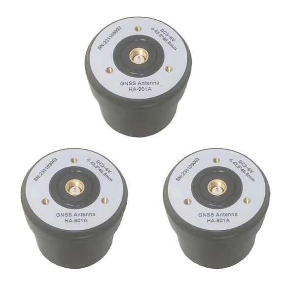 3X Quadrifilar Helix Multi-Satellite Multi-Frequency Spiral Antenna GPS BDS GLONASS L-Band Active UAV RTK