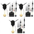 thumbnail image 1 of 3X Quartz Pendulum Trigger Clock Movement Chime Melody Mechanism Clock Kit with 9 Pairs of Hands, 1 of 3