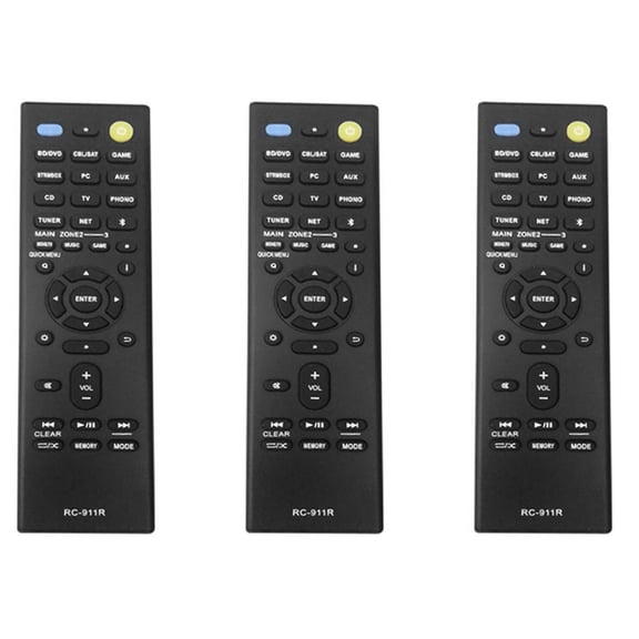 3X RC-911R Remote Control Use for  TX-NR656.RC-911R 928R TX-Rz810 TX-NR575E TX-NR578 TX-DS787 TX-NR777