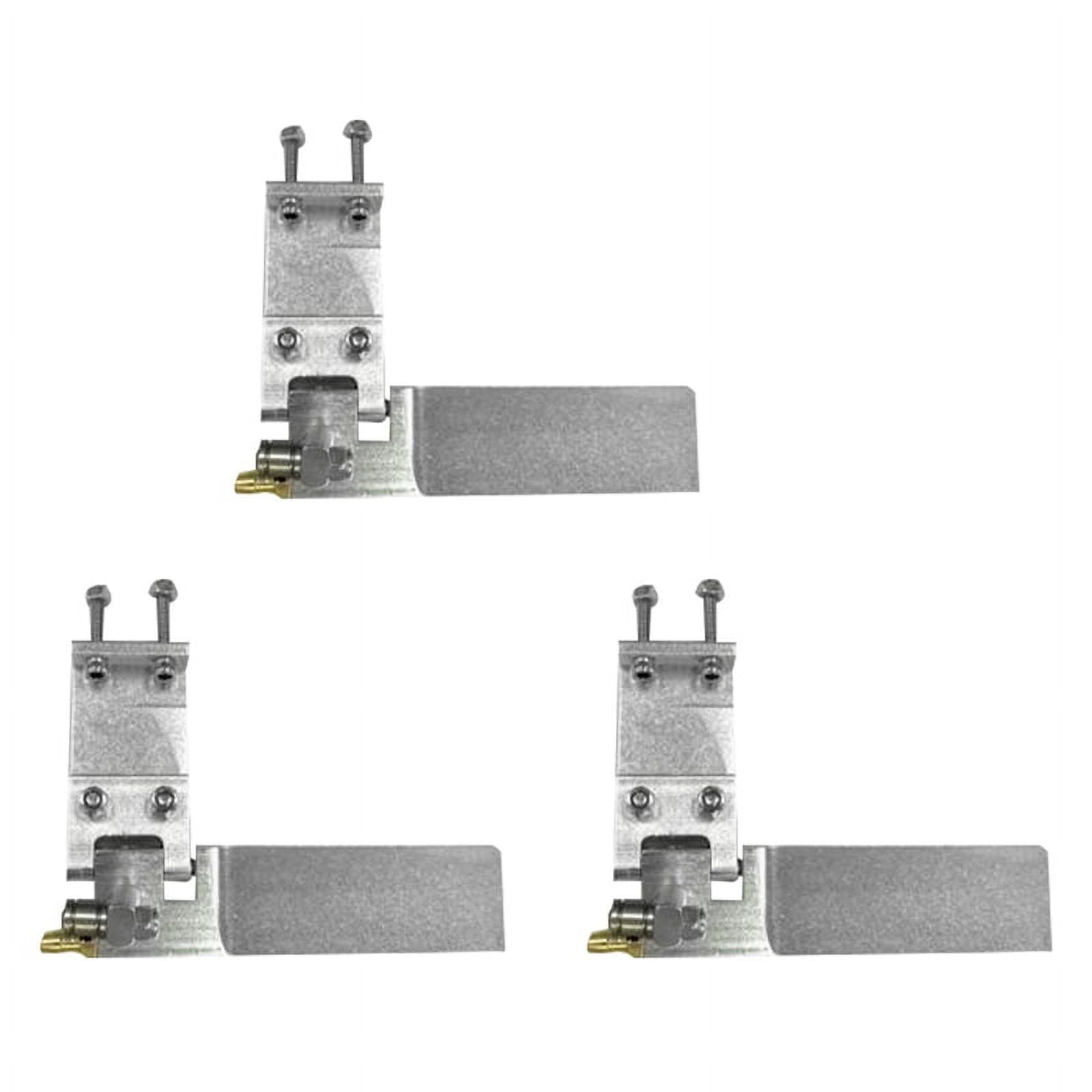 3X RC Boat Aluminium Alloy 75mm Metal Suction Water Rudder for Remote ...