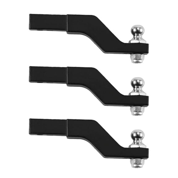 3X RC Car Metal Trailer Hook Drop Hitch Receiver for 1/10 RC Crawler TRX4 -4 Rear Bumper Hook Upgrade Parts