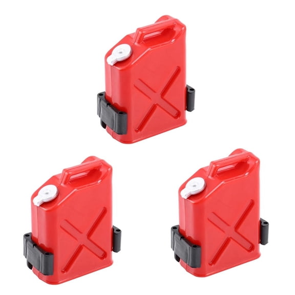 3X RC Rock Crawler 1:10 Accessories Mini Tank for CC01 Axial SCX10 90046 D90 D110 -4 Red