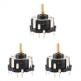 thumbnail image 1 of 3X RKJXT1F42001 4-Way Switch Car Navigation Encoder Key Rocker Switch with Push Switch Encoder, 1 of 6
