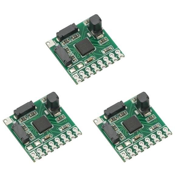 3X RM3100 Module Three- Electronic Magnetic Field Sensor SPI I2C Dual Interface Geometric Magnetic Sensor Module,3 x RM3100 three- magnetic field sensor,As Shown