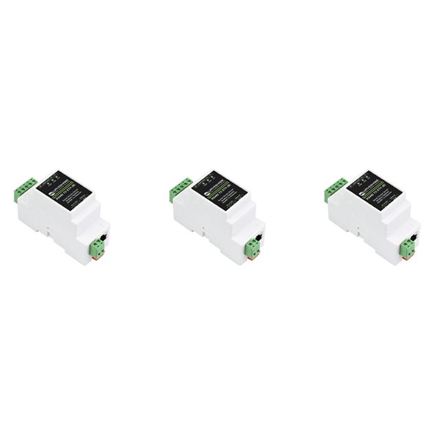 3X RS485 Serial Port Server RS485 to RJ45 TCP/IP to Serial
